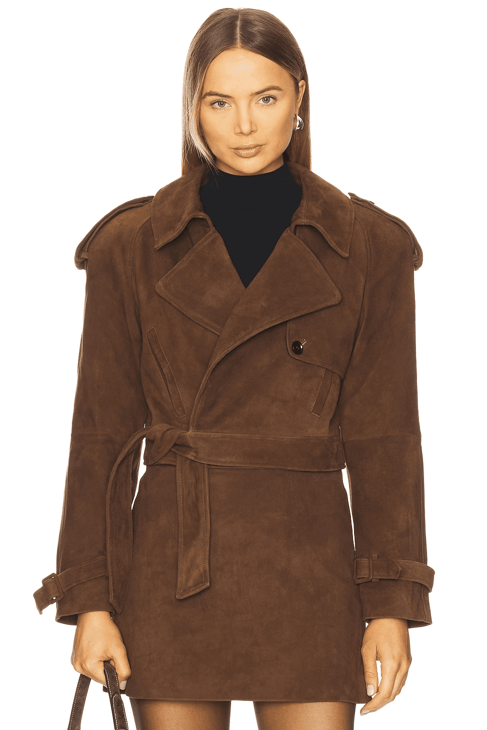 Natasha Suede Jacket - Image 1