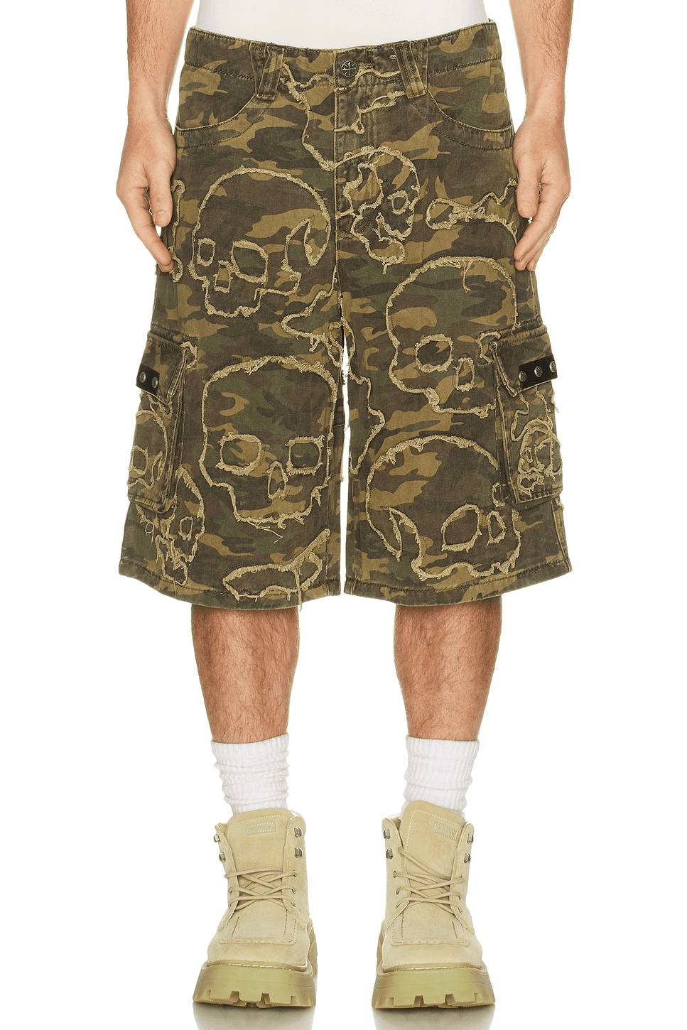 Skull Camo Shorts - Image 1