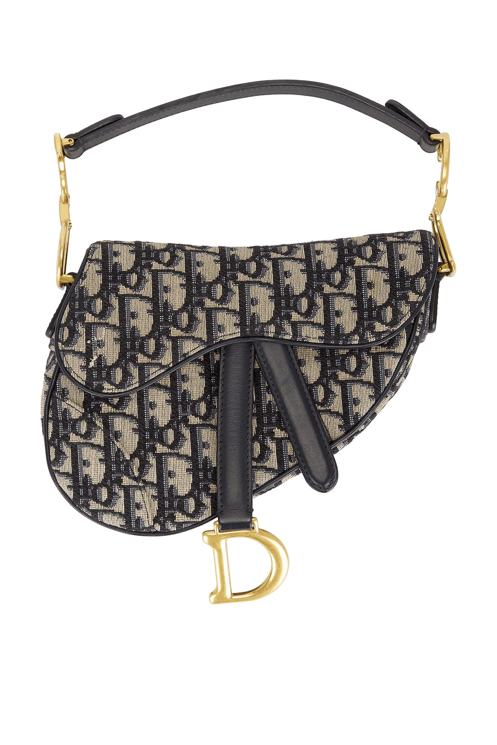 Dior Trotter Oblique Mini Saddle Bag - Image 1