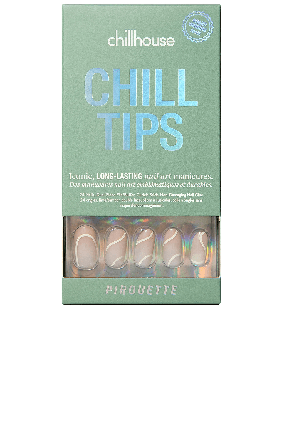 Pirouette Chill Tips Press-on Nails - Image 1