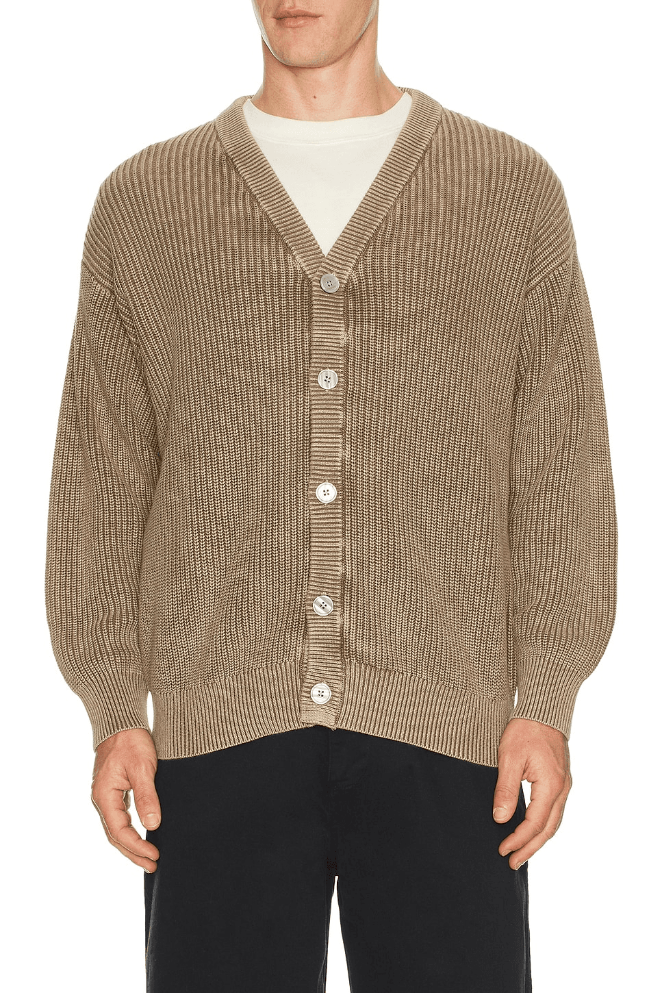 The Fisherman Rib Cardigan - Image 1