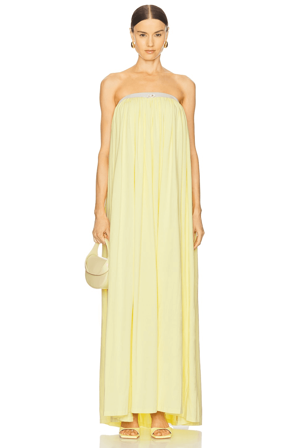 Strapless Maxi Dress - Image 1