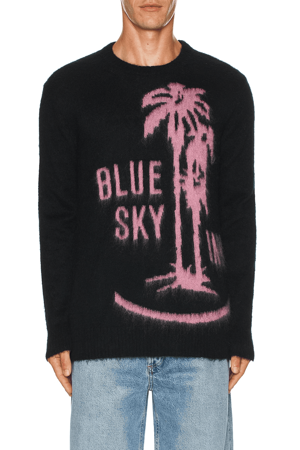 Mohair Sweater With Palms - Image 1