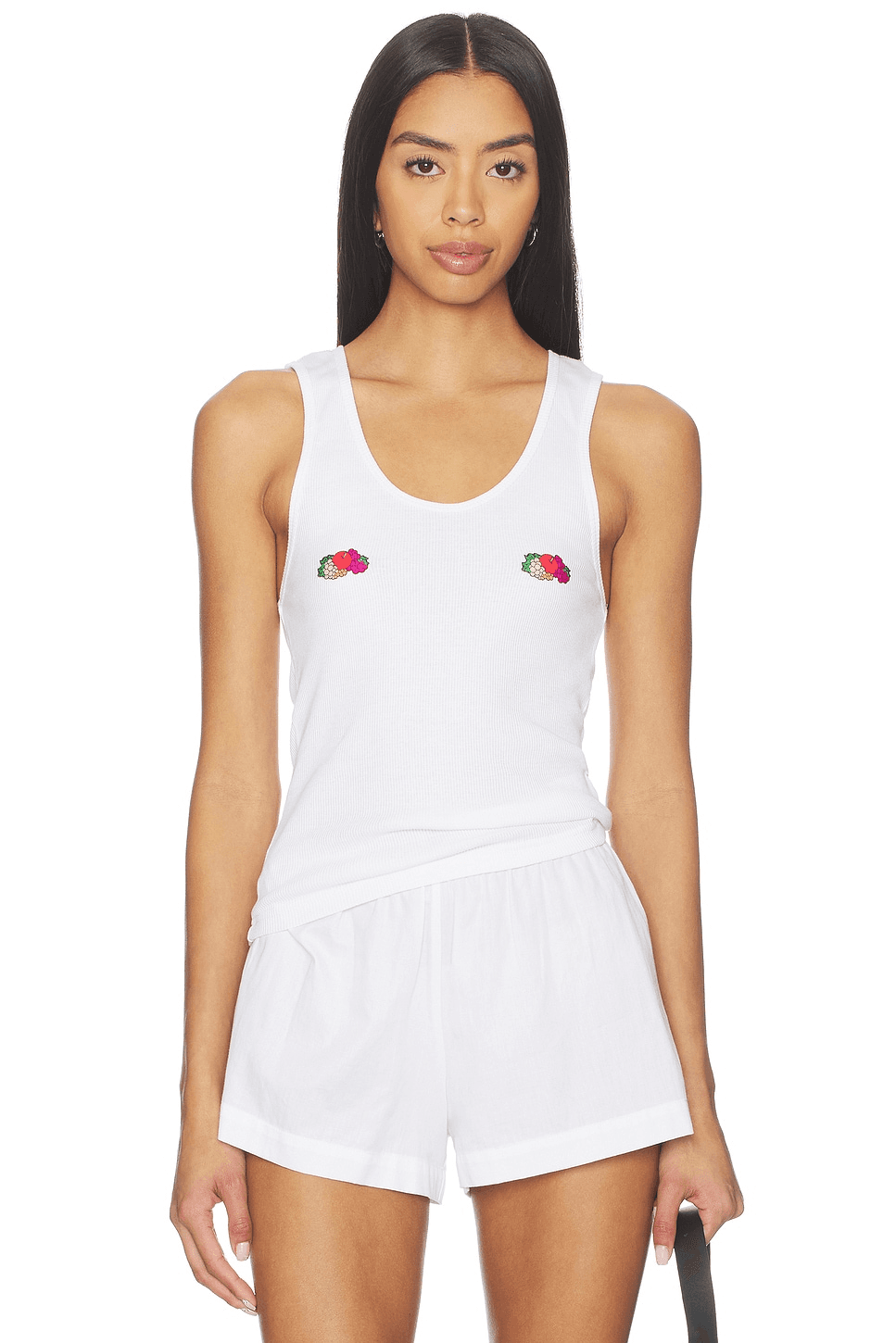 X Fruit Of The Loom Classic Tank With Double Logo - Image 1