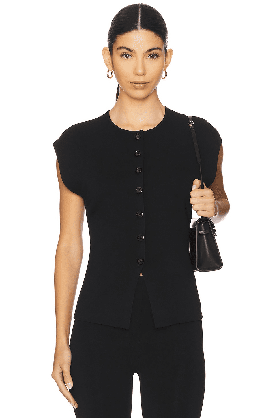 Janith Sleeveless Cardigan - Image 1