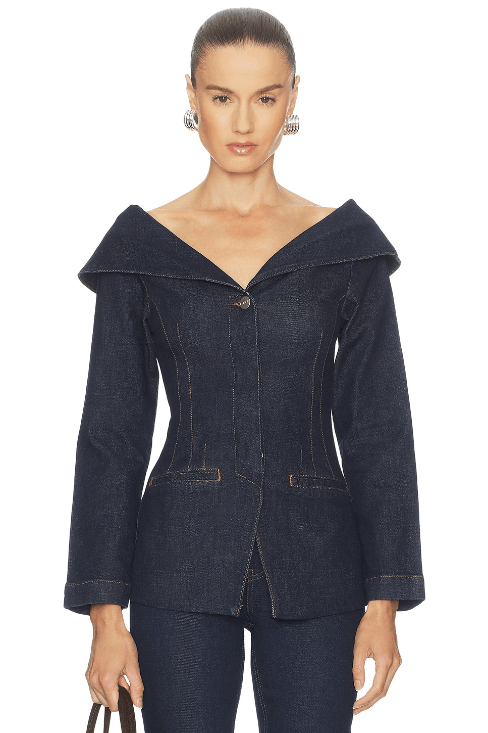 Denim Blazer - Image 1