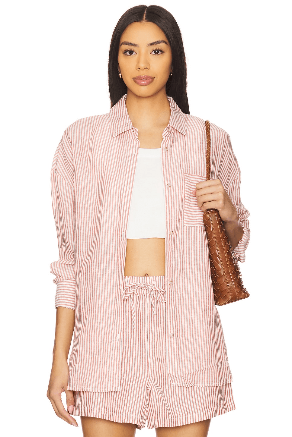 Air Linen Boyfriend Shirt - Image 1