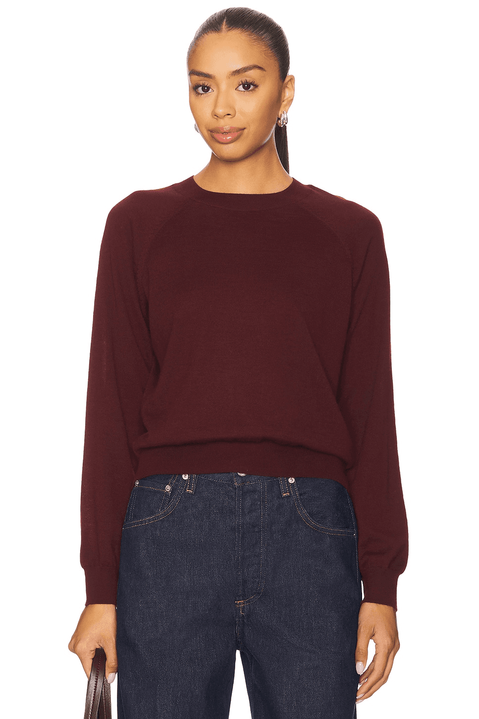 Long Sleeve Raglan Sweater - Image 1