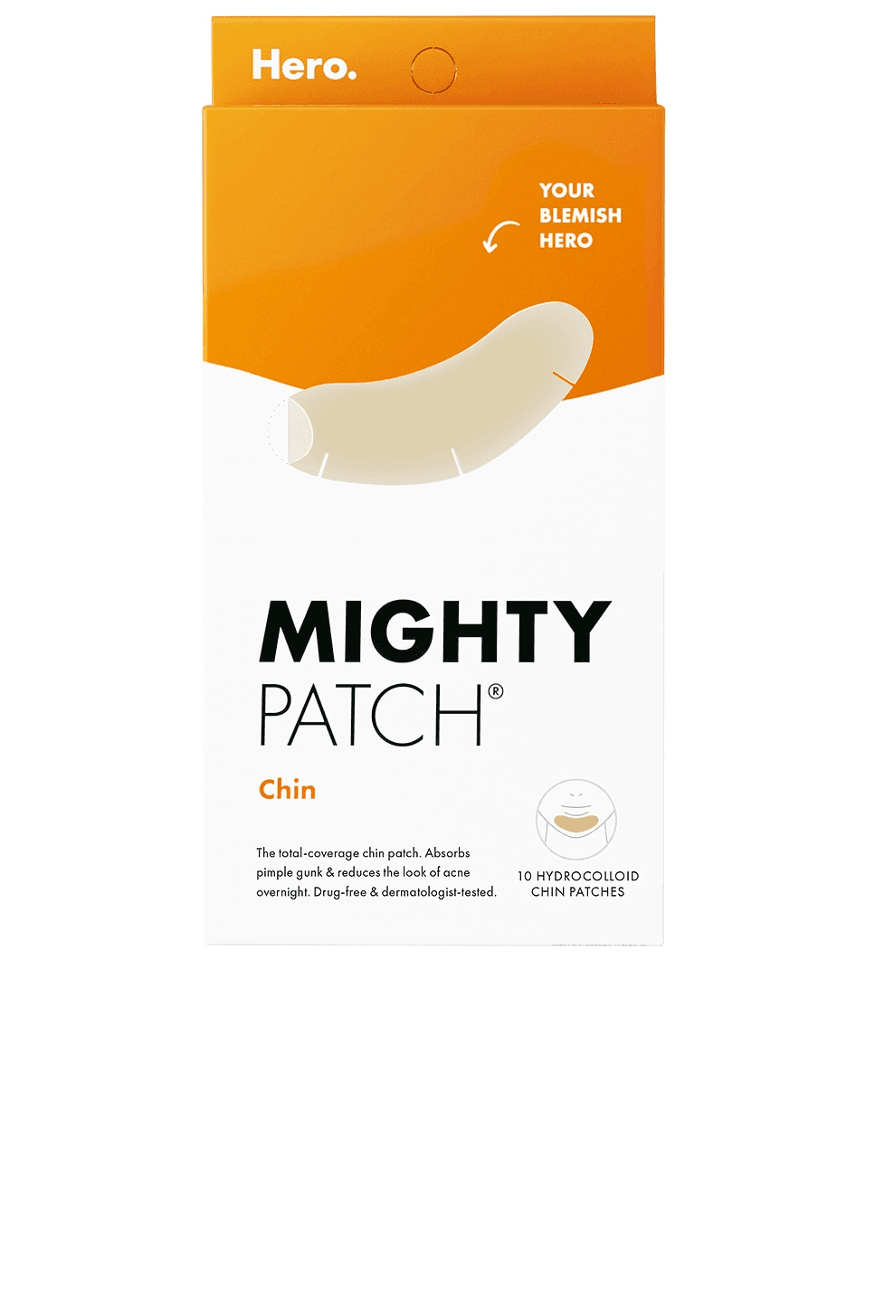 Mighty Patch Chin Pimple Patch 10 Count - Image 1