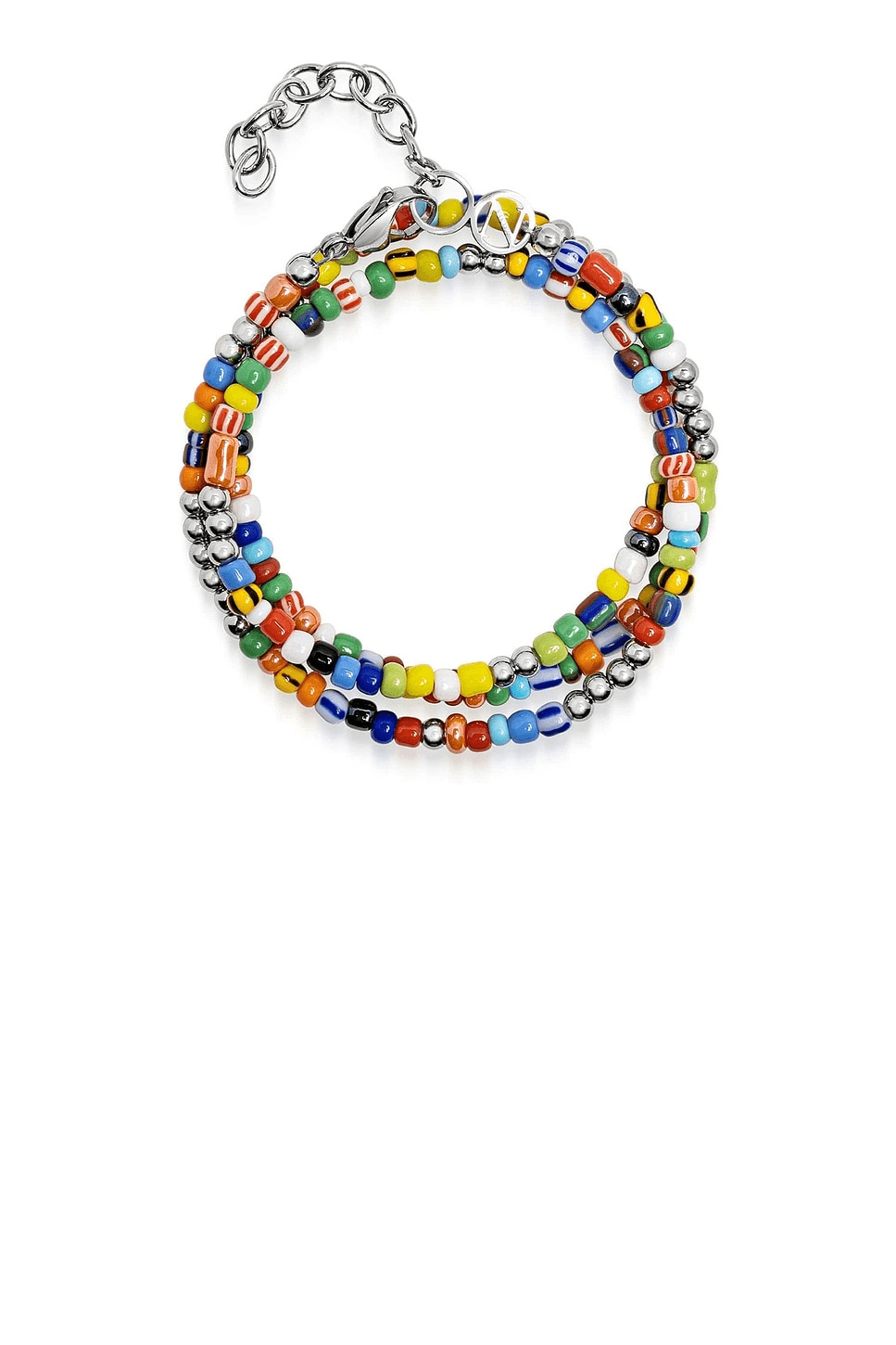 Assorted Vintage Trifocal Beaded Wrap Bracelet - Image 1