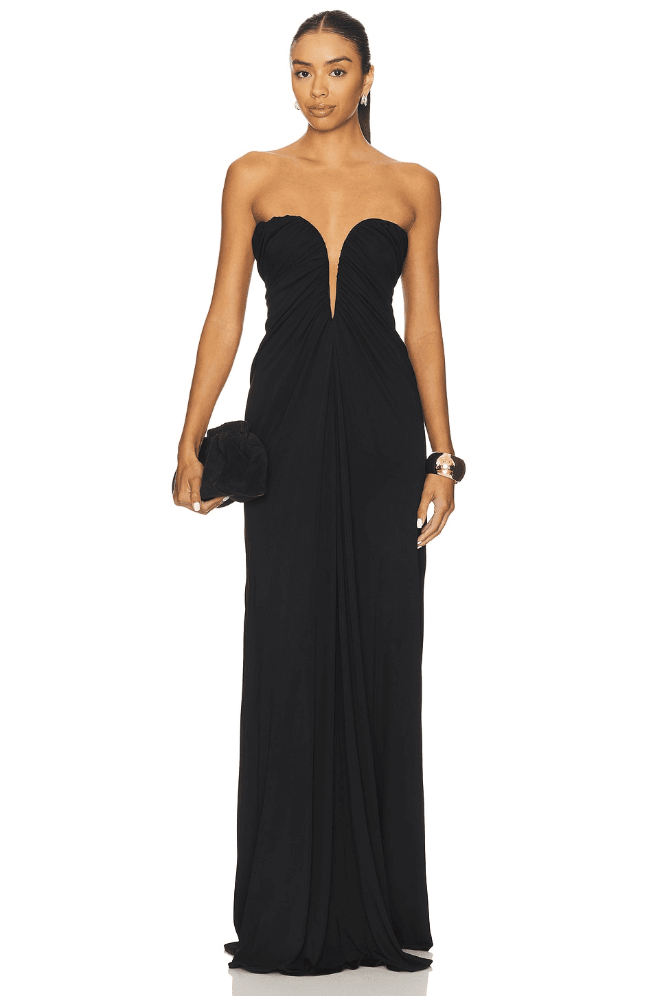 Bustier Ruched Gown - Image 1