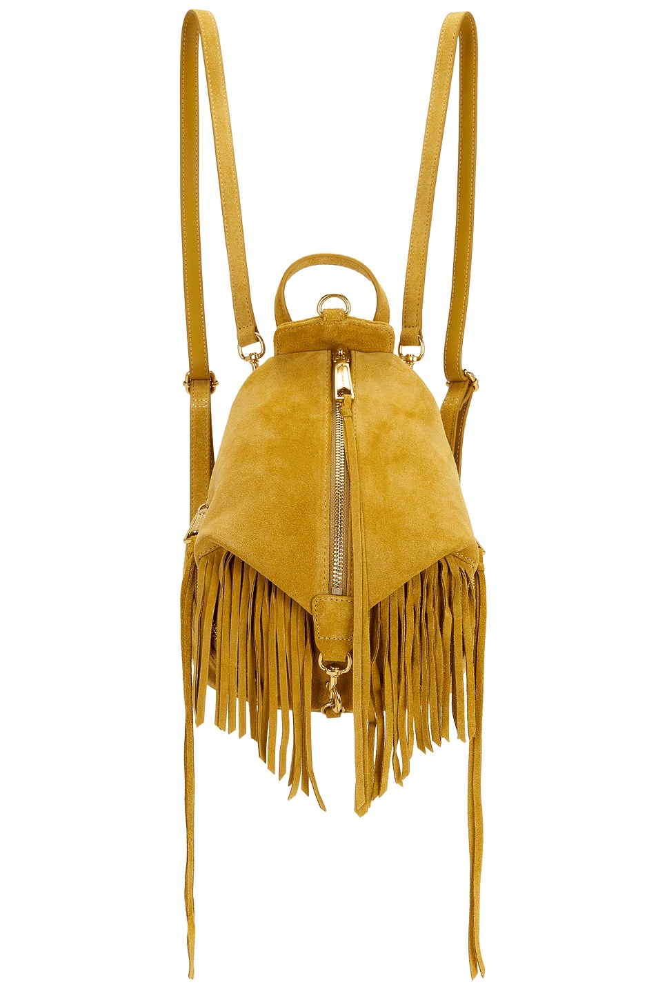 Convertible Mini Julian Backpack With Fringe - Image 1