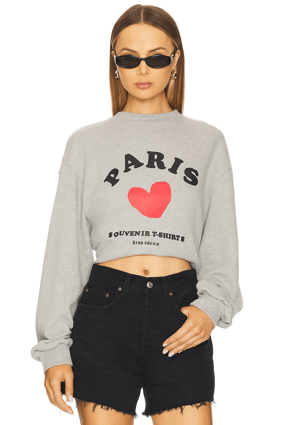 Paris Souvenir Boyfriend Sweatshirt - Image 1