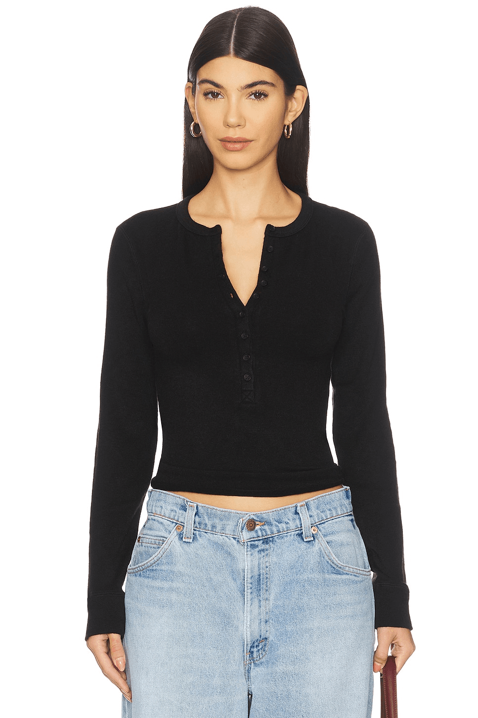 Slim Placket Tee - Image 1