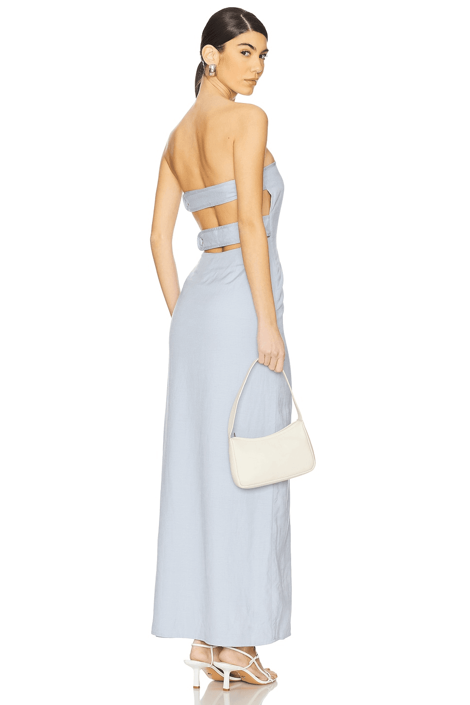Romy Strapless Panel Back Dress - Image 1