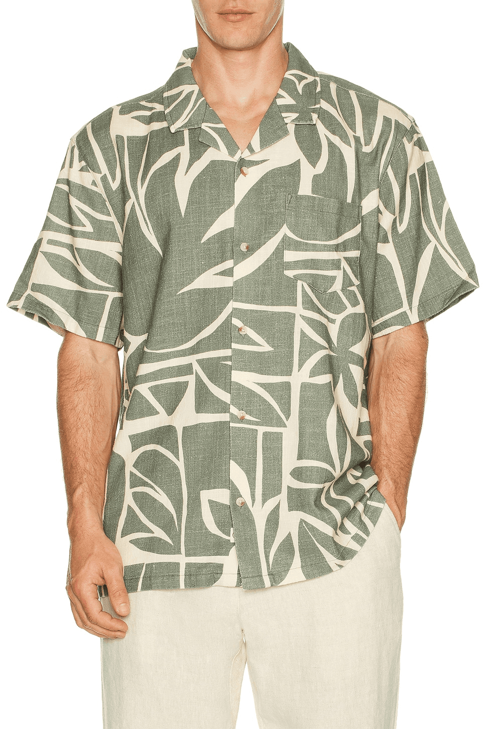 Stretch Selvage Resort Shirt - Image 1