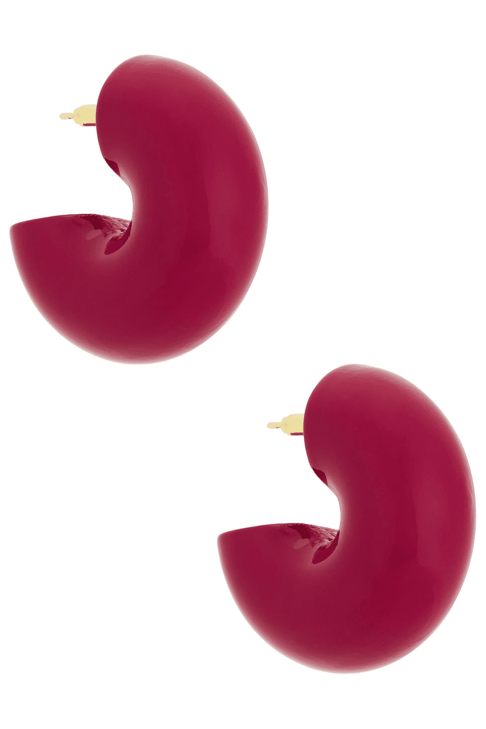 Beam Hoop Earrings - Image 1