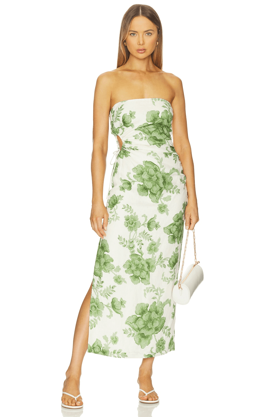 Gardella Strapless Midi Dress - Image 1
