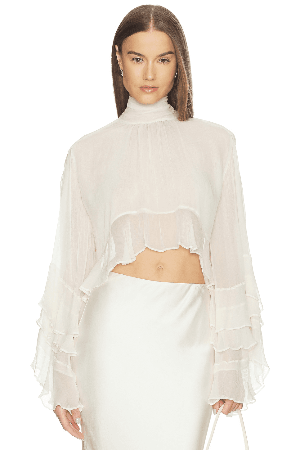 Zoe Ruffle Blouse - Image 1