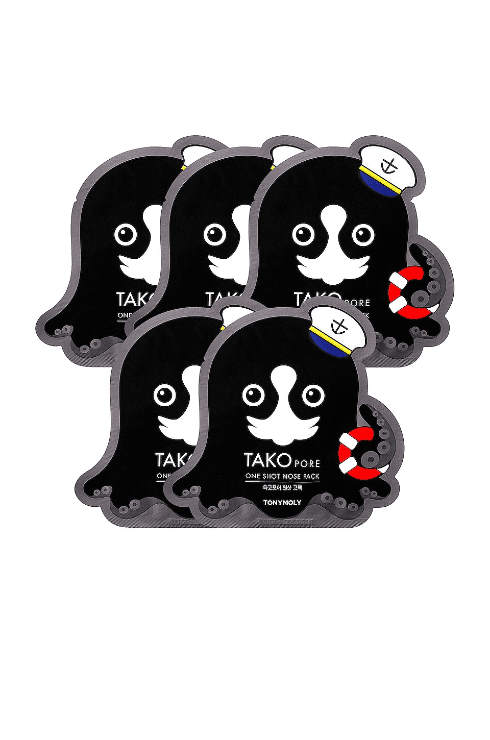 Tako Pore One Shot Nose Pack 5 Pack - Image 1