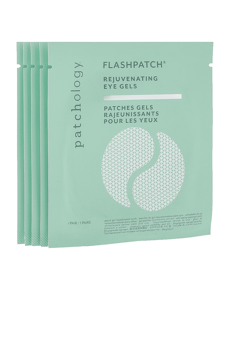 FlashPatch Rejuvenating Eye Gels 5 Pairs - Image 1