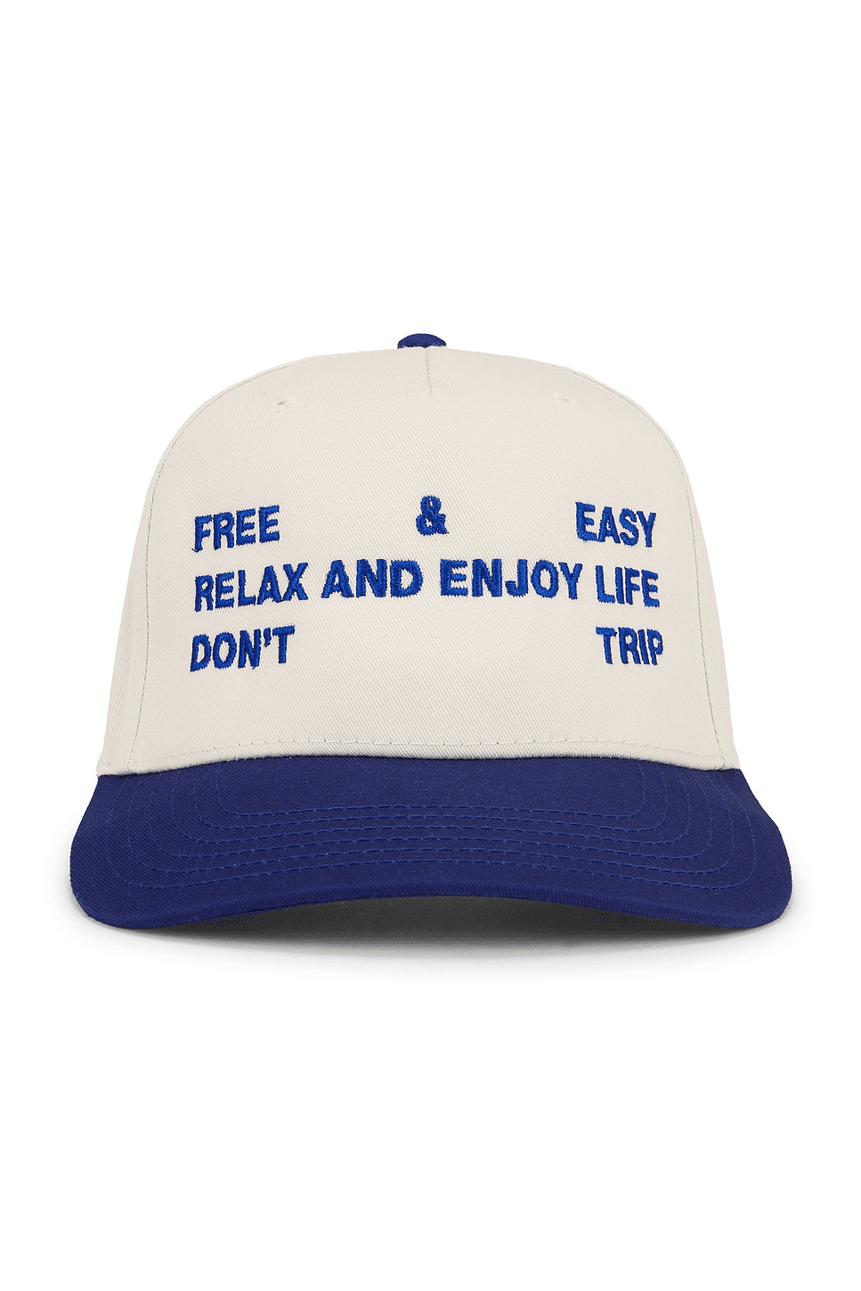 Trifecta Two Tone 5 Panel Snapback Hat - Image 1
