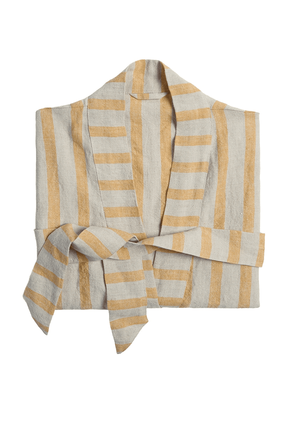 Linen Stripe Robe - Image 1