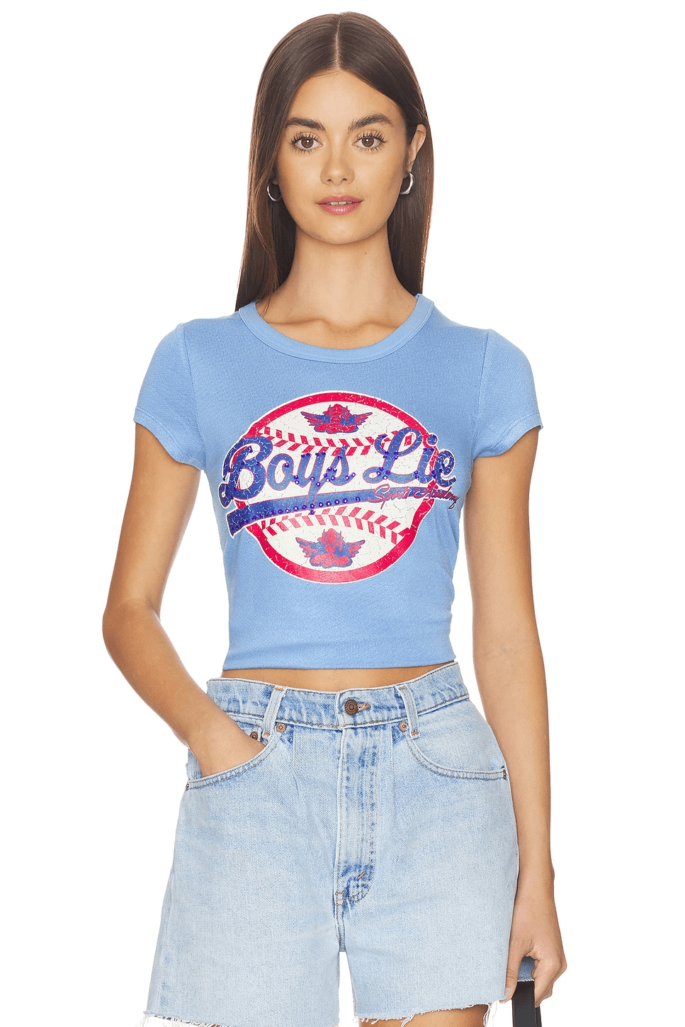 Sporting Blues Baby Tee - Image 1