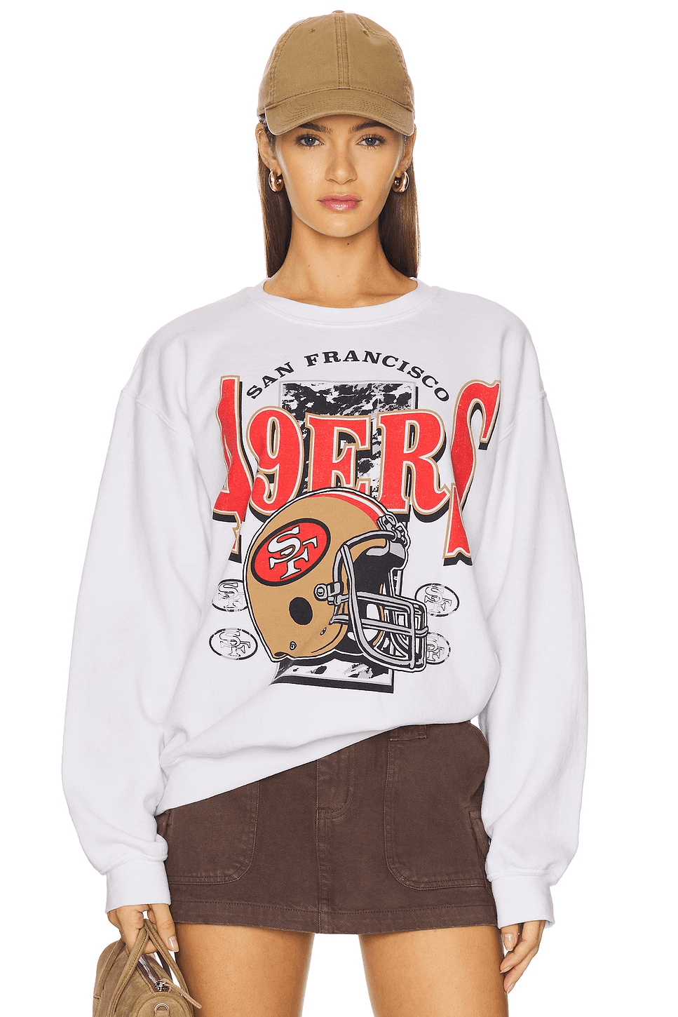 49ers Conversion Crew Fleece Sweatshirt - Image 1