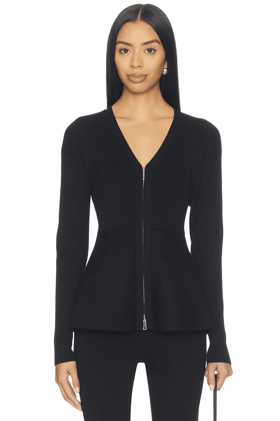 Faye Zip Up Cardigan - Image 1