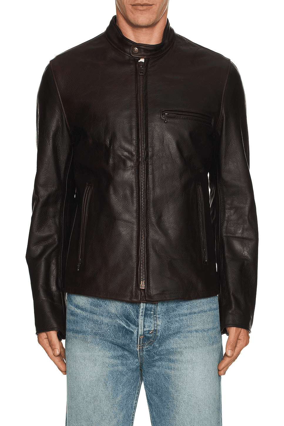 NYC Cafe Racer Jacket - Image 1