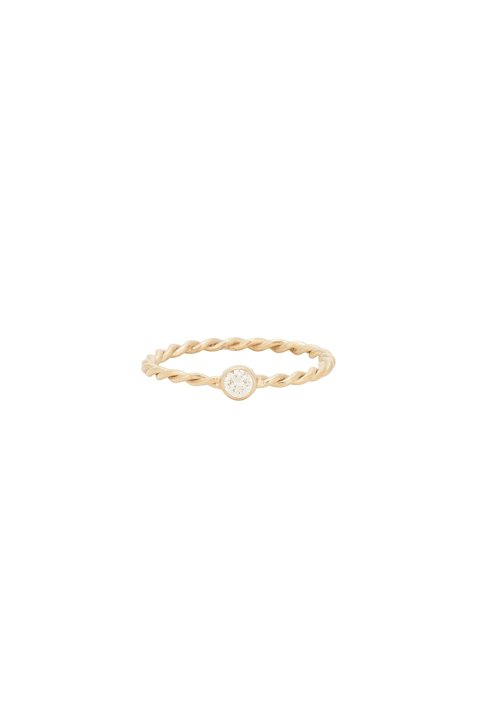 Spiral Diamond Band Ring - Image 1