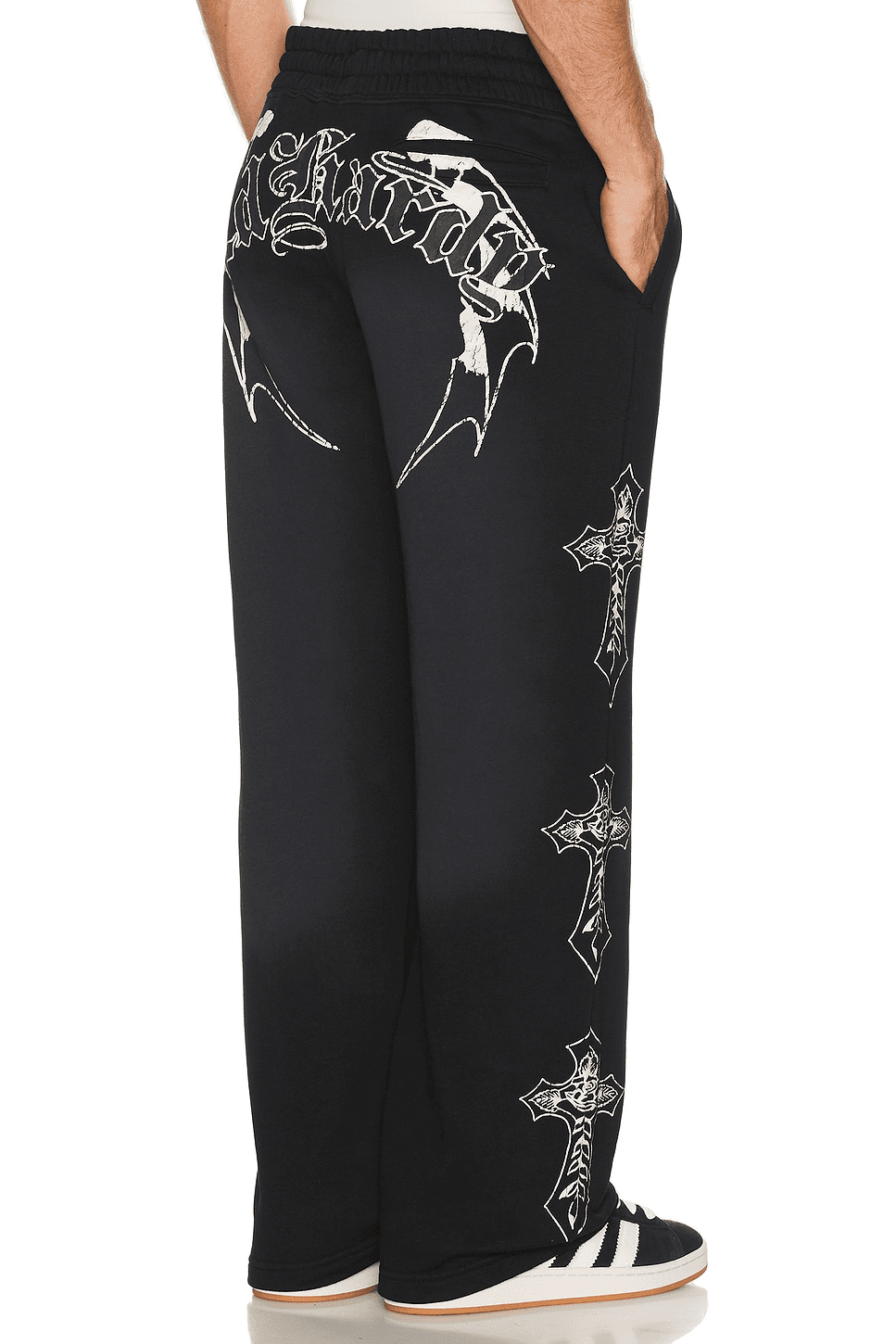 Crosses Skulls Baggy Sweatpant - Image 1