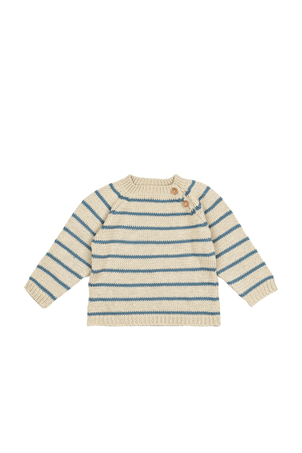 Striped Crew Neck Sweater - Image 1