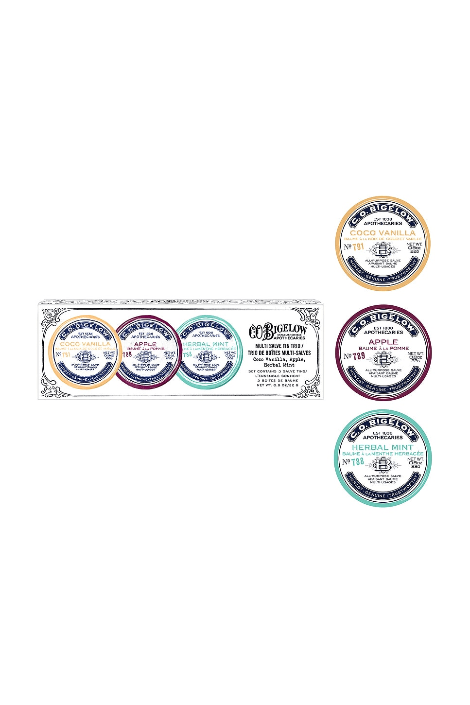 Lip Salve Tin Trio - Image 1