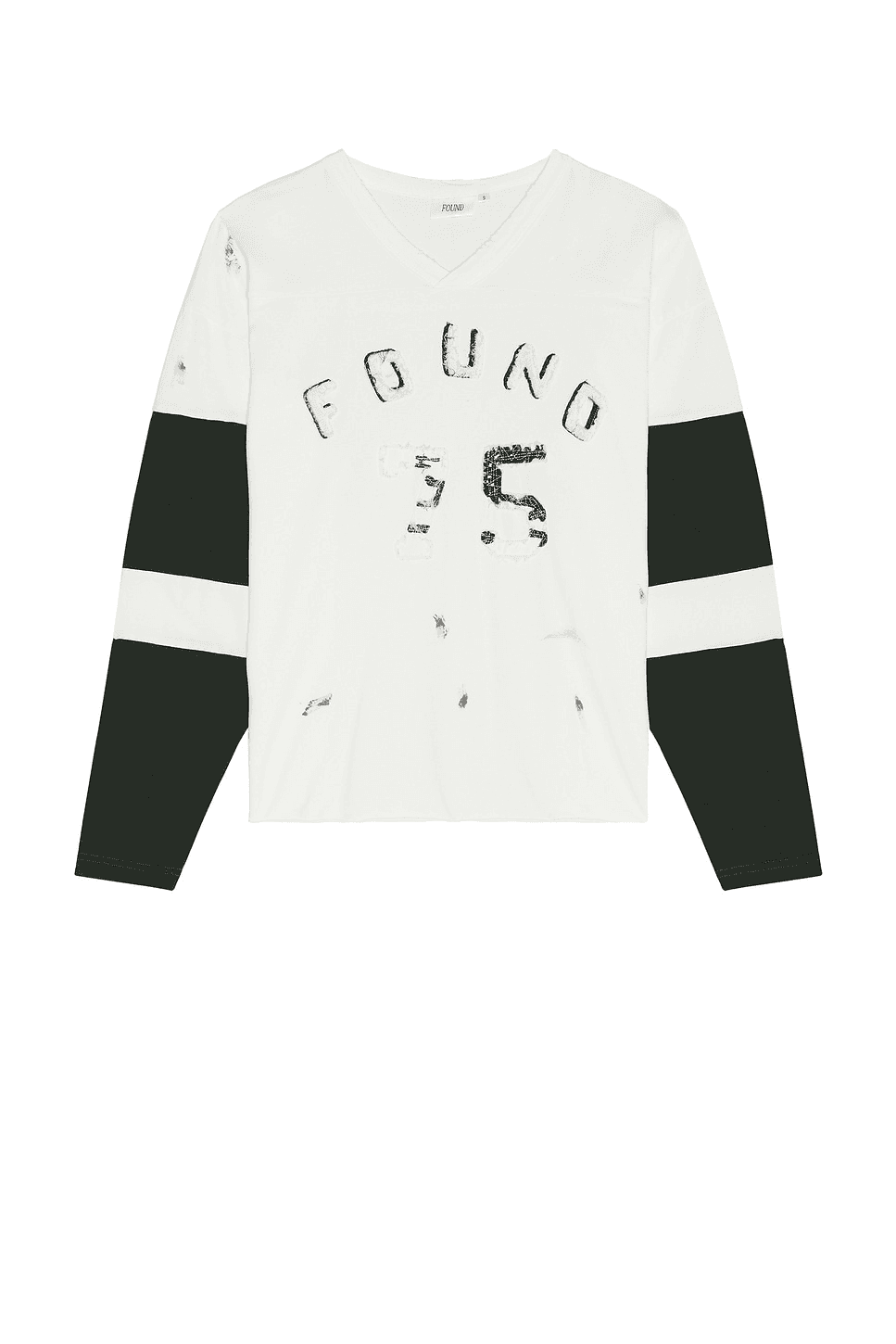 Found Distressed Long Sleeve Team Jersey - Image 1