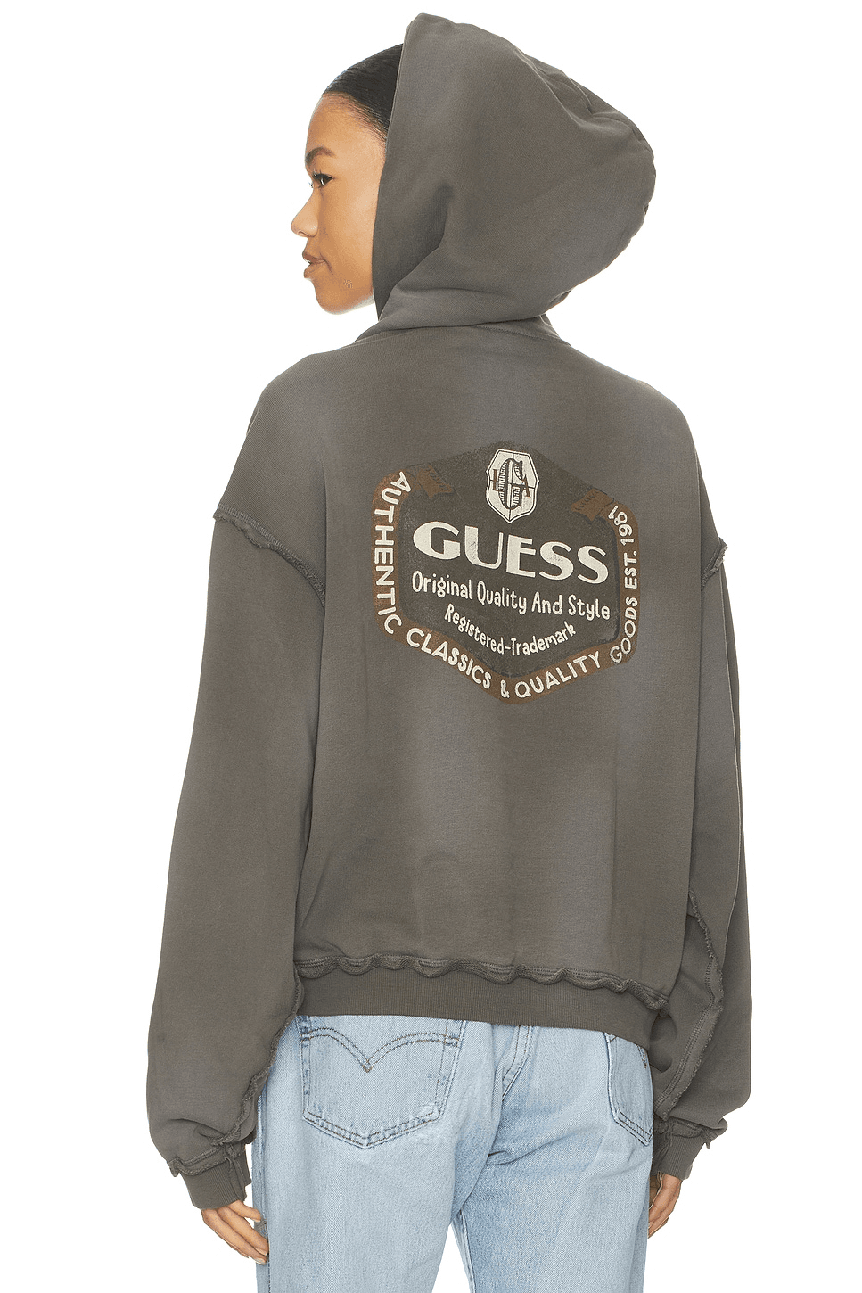 Graphic Boxy Hoodie - Image 1