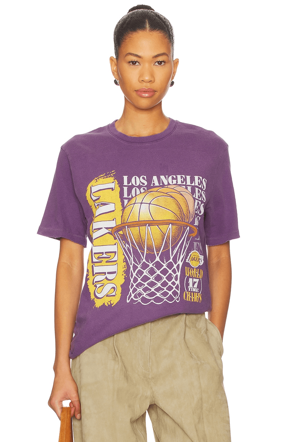 Lakers 17x Champs Vintage Tee - Image 1