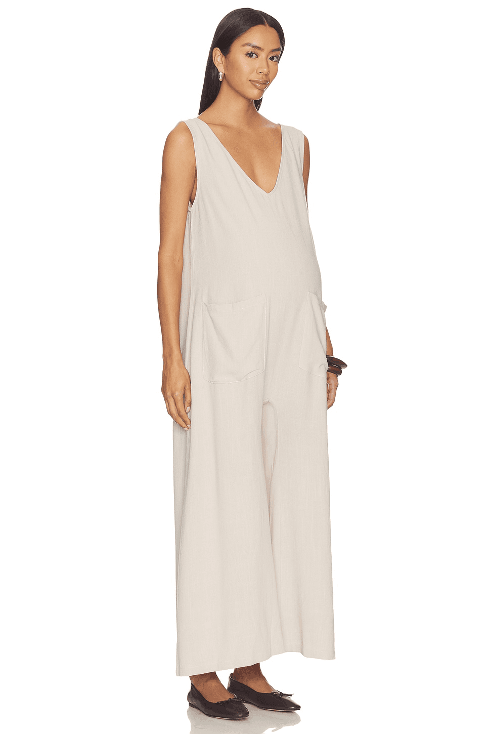 Oversized Linen Jumpsuit - Image 1