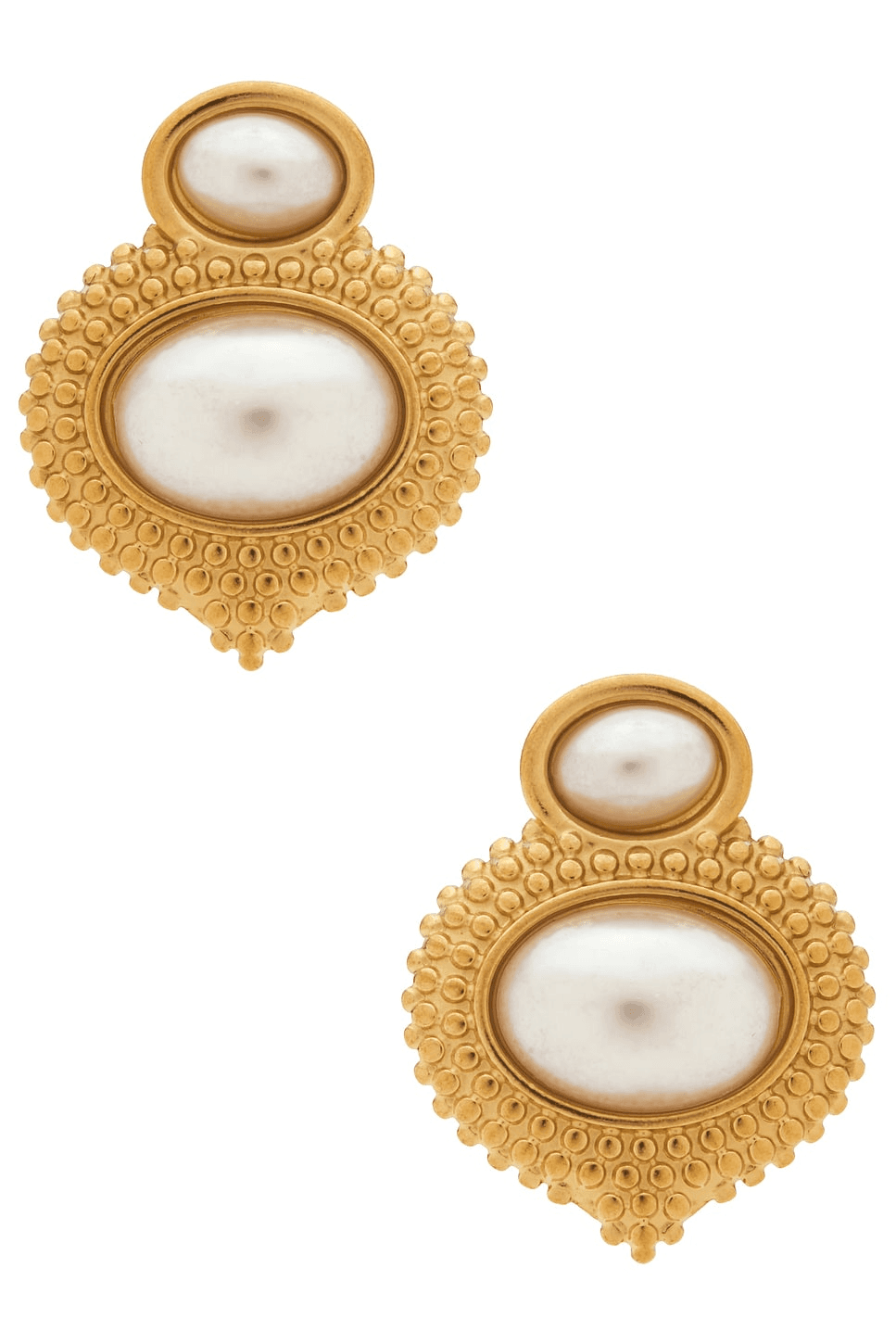 Dahlia Pearl Earrings - Image 1