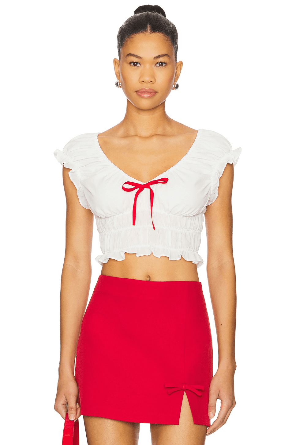 Maria Ruched Top - Image 1