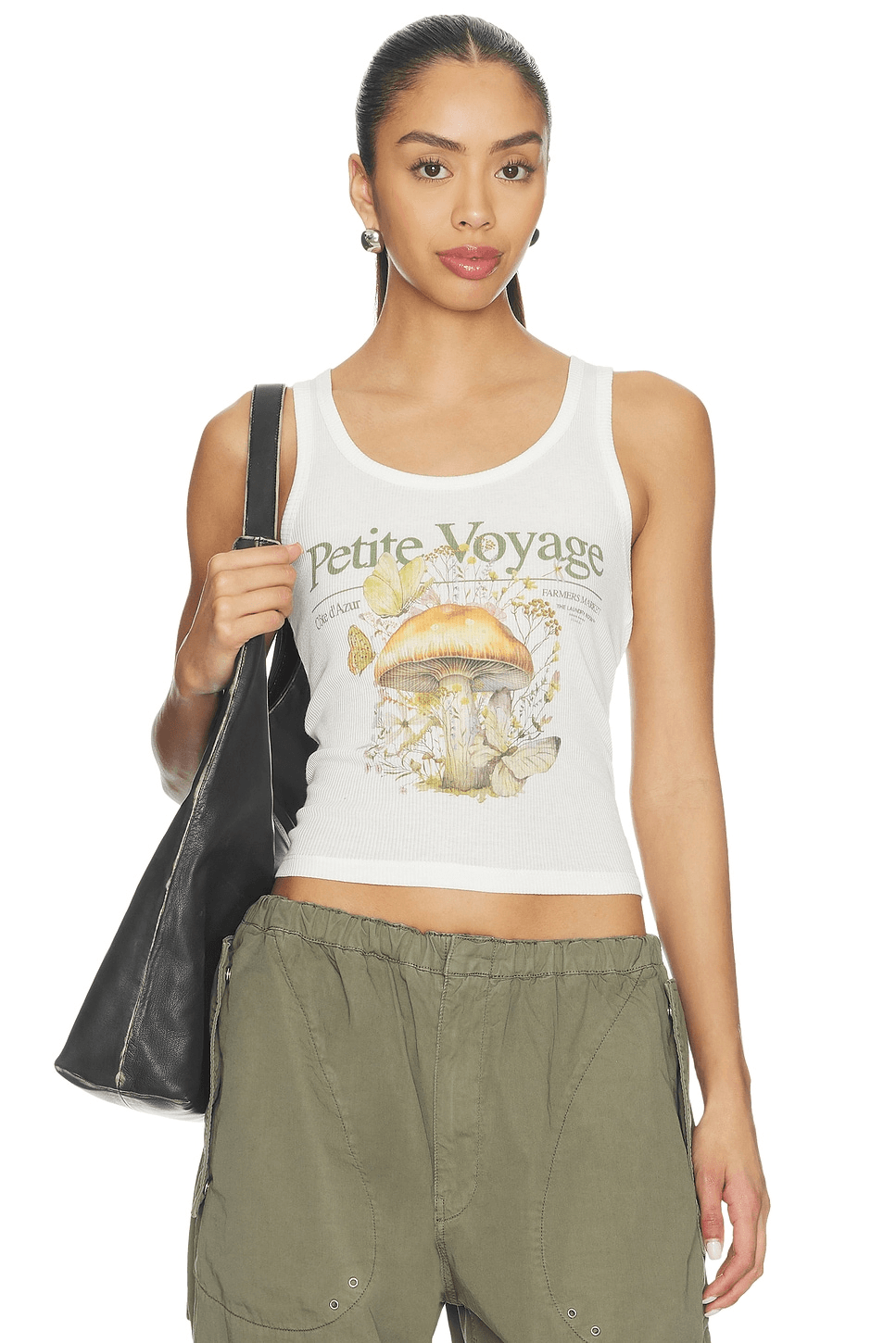 Petite Voyage Rib Tank Top - Image 1