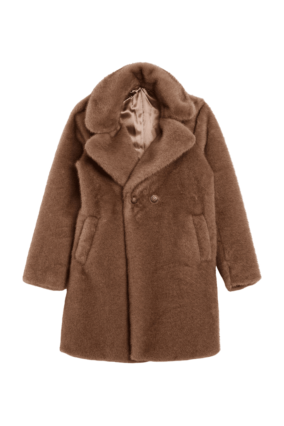 Letty Faux Fur Coat - Image 1