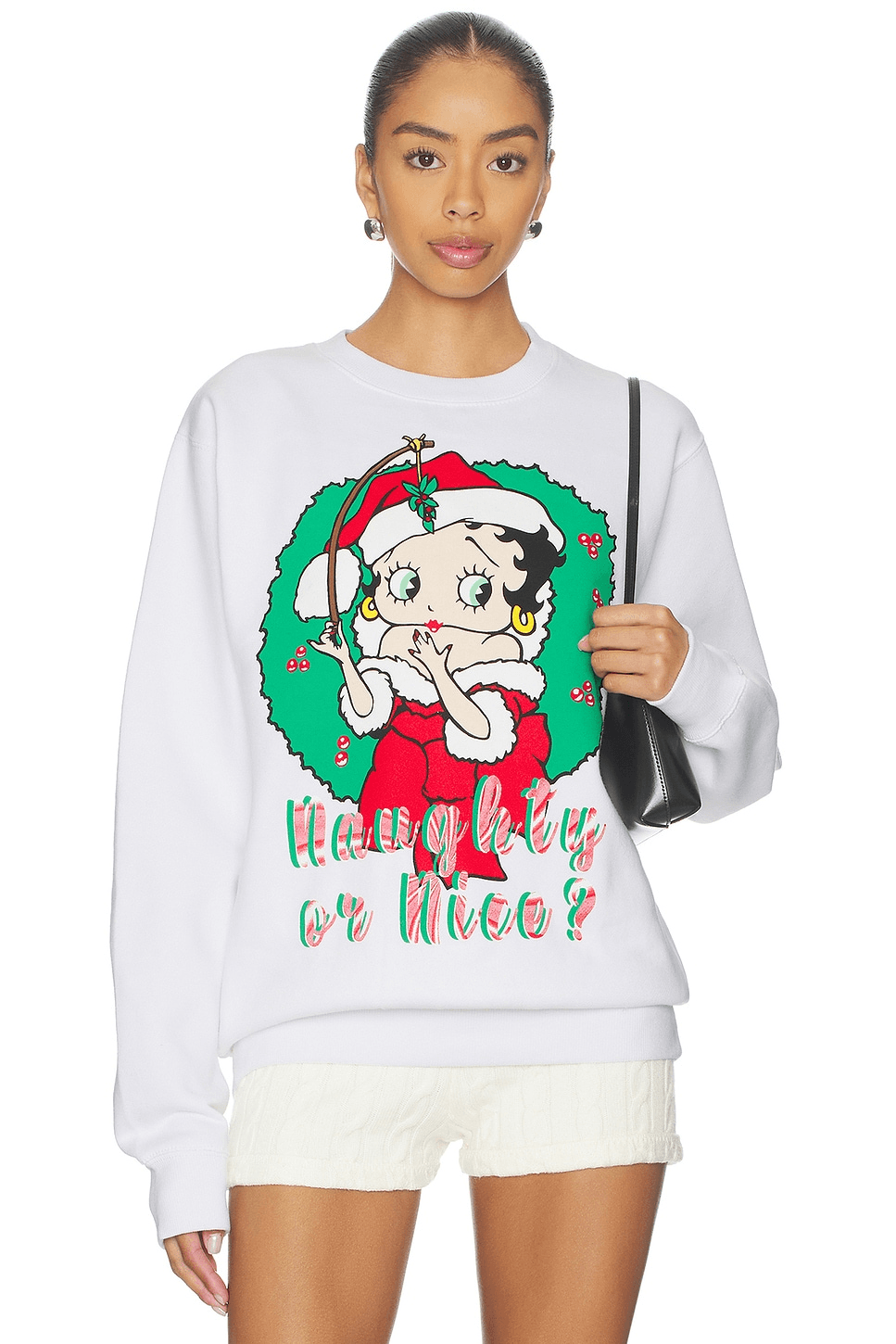 Betty Boop Naughty Sweatshirt - Image 1