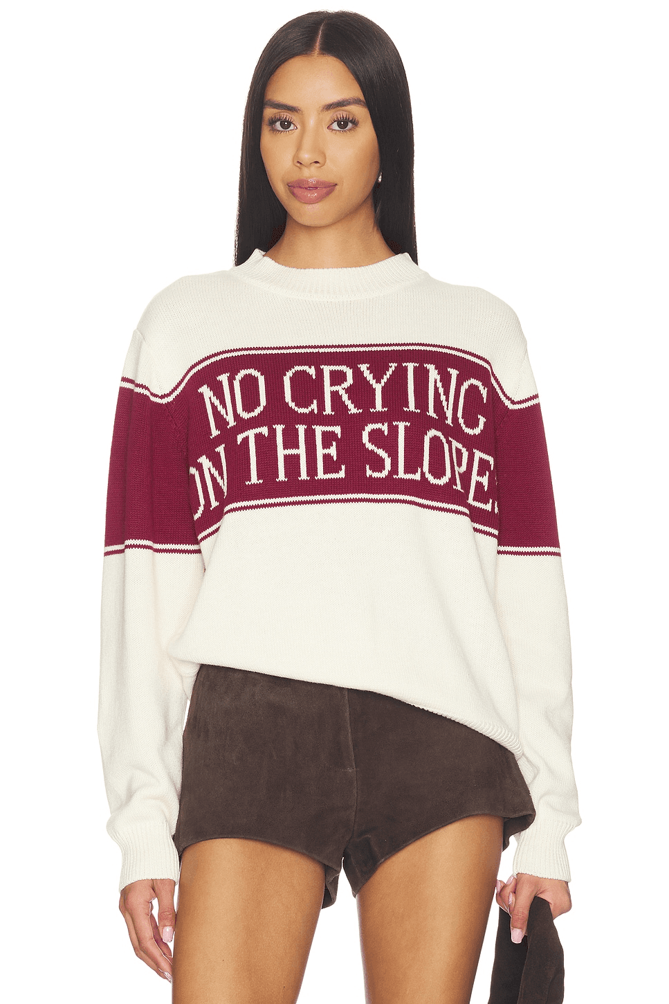 No Crying On The Slopes Pullover - Image 1