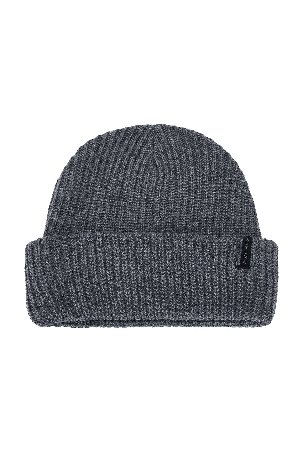 Ribbed Knit Simple Fit Beanie - Image 1
