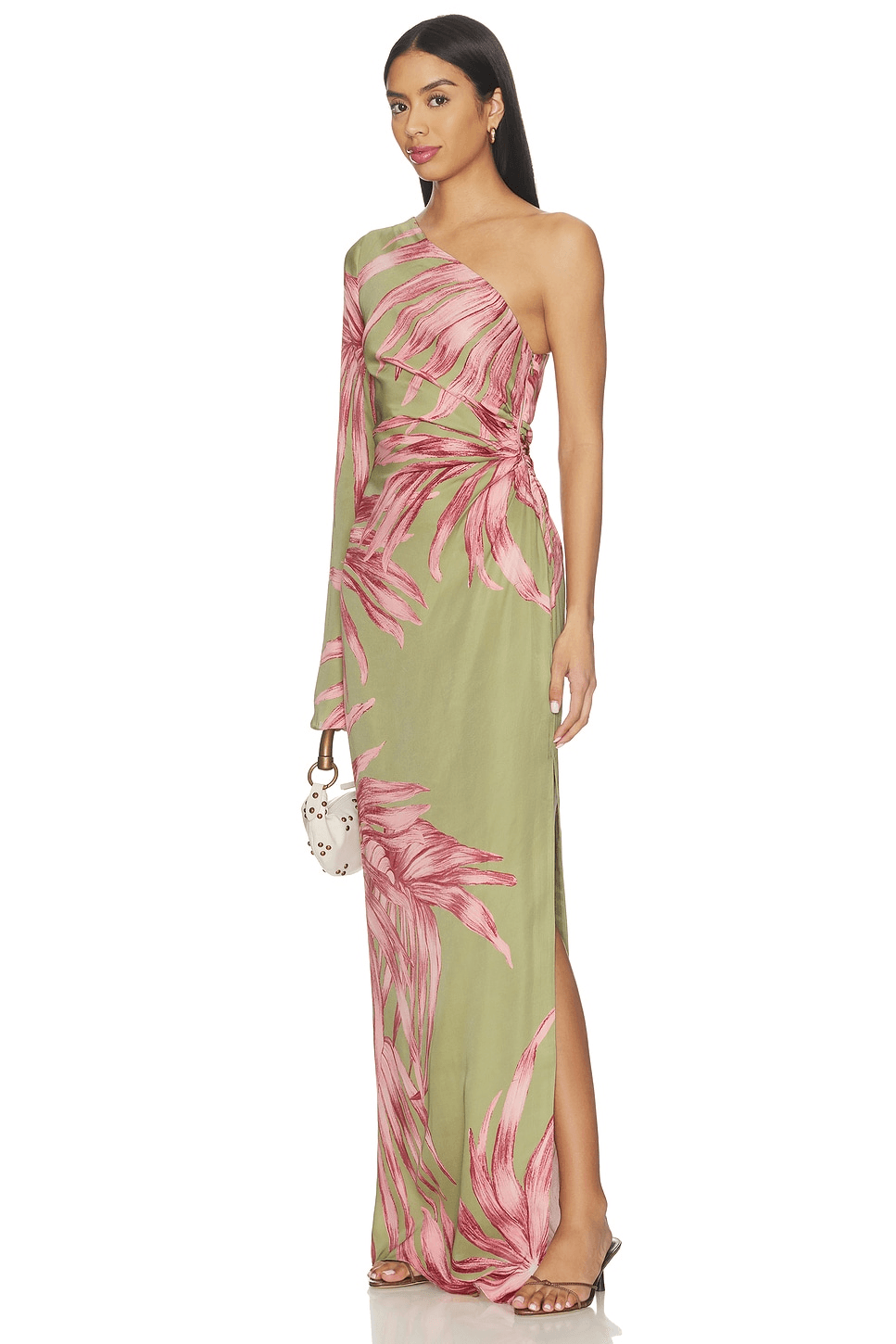 One Shoulder Maxi Dress - Image 1