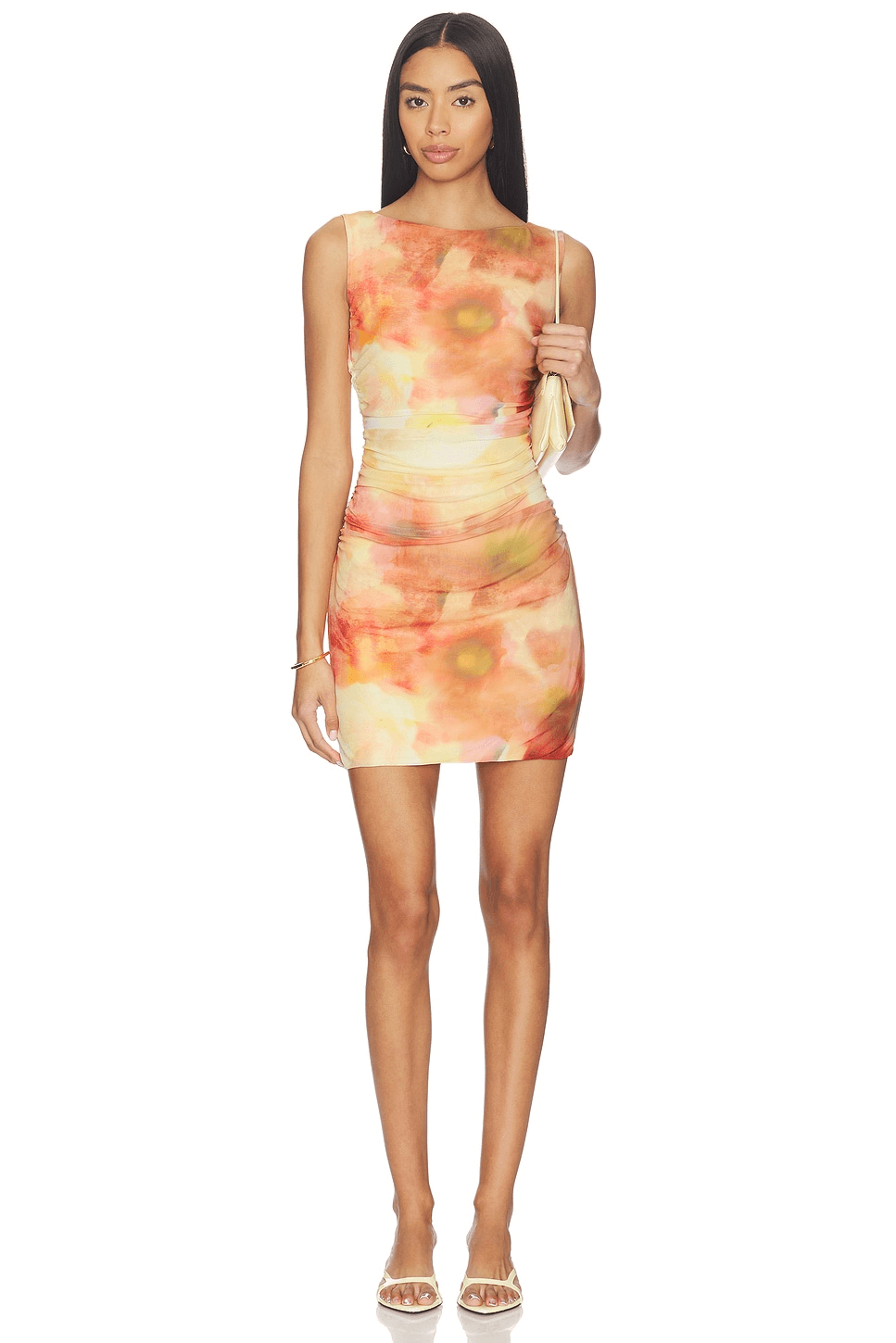 Aria Mesh Mini Dress - Image 1