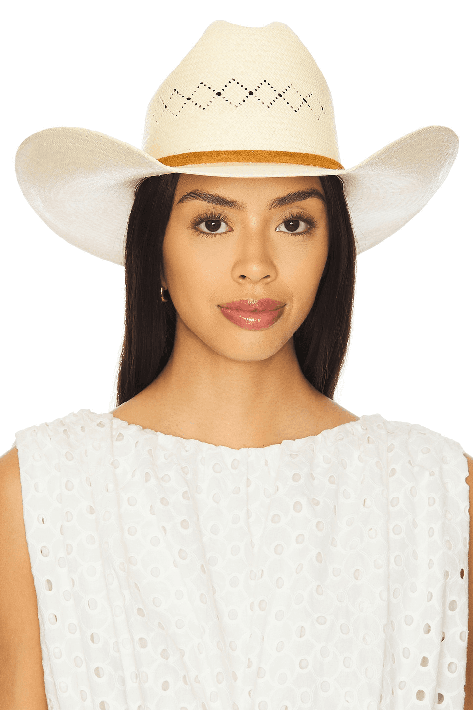 Laredo Panama Straw Cowboy Hat - Image 1
