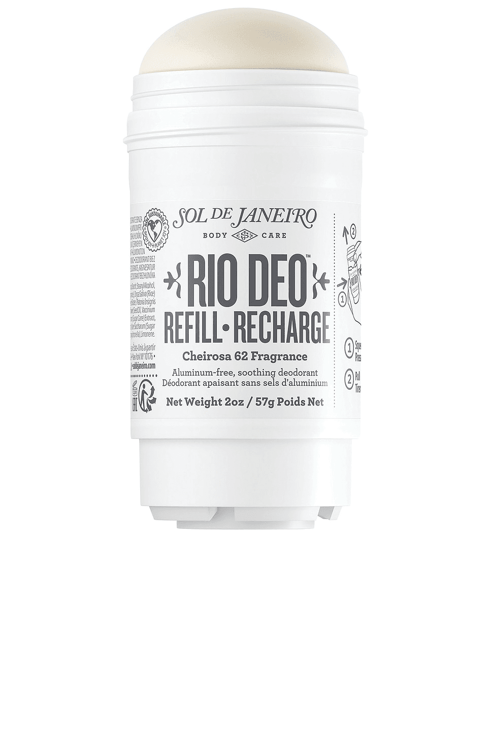 Rio Deo Aluminum-free Deodorant Cheirosa 62 Refill - Image 1